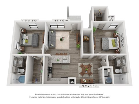 Emerson at Leander B2 Floor Plan